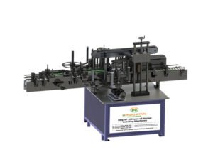 flat bottle sticker labeling machine-Hindustan Industries