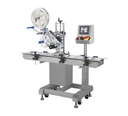 Top-side-sticker-labeling-machine Top-side-sticker-labeling-machine