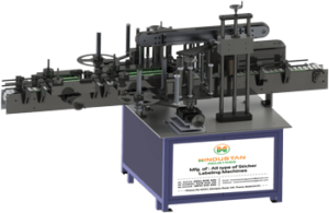 Bottom-Front-Back Sides Sticker Labeling Machine