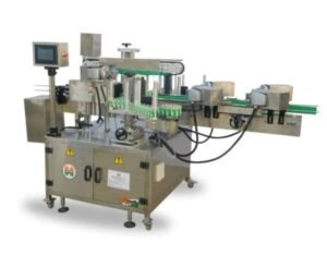 flat bottle sticker labeling machine-Hindustan Industries