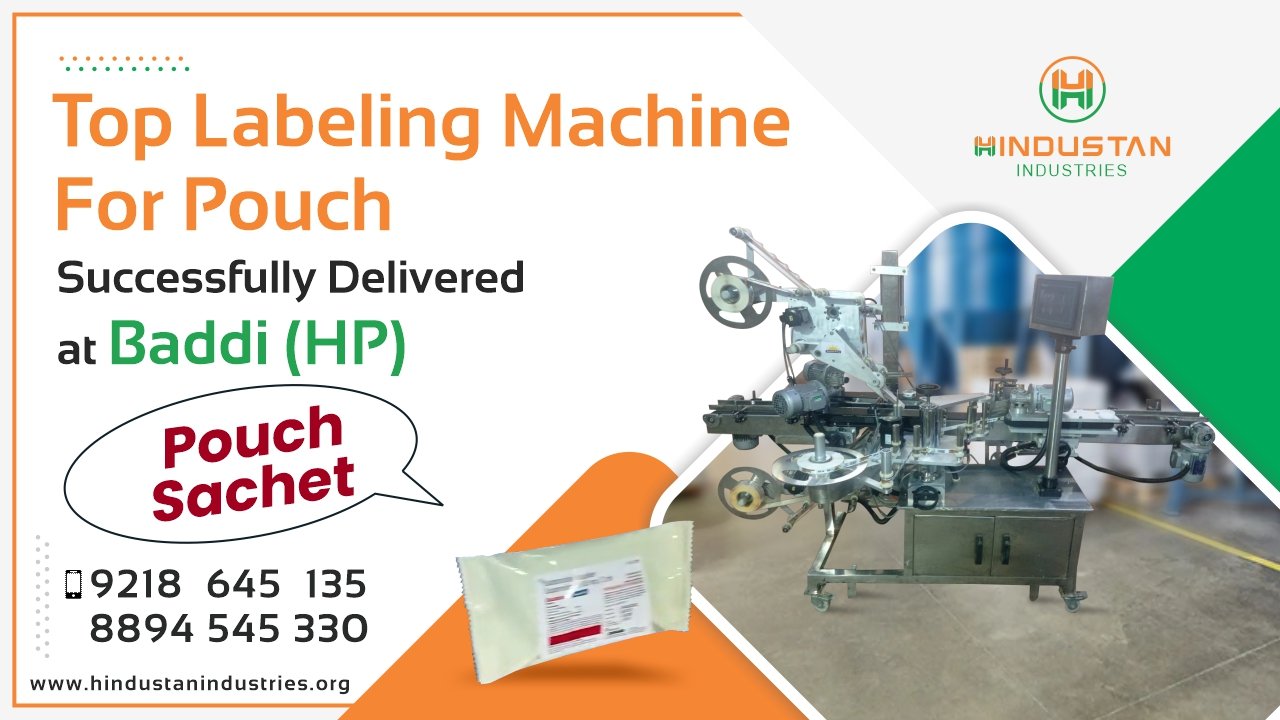 Pouch Labeling Machine | Automatic Pouch Sticker Labeler