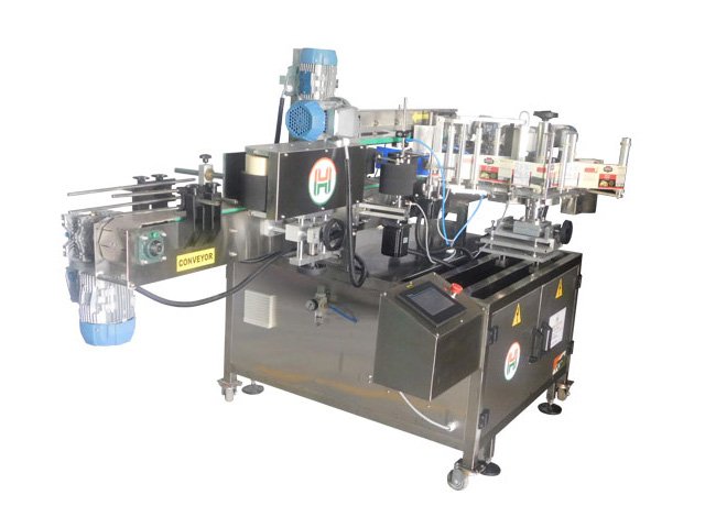 square bottle automatic labeling machine