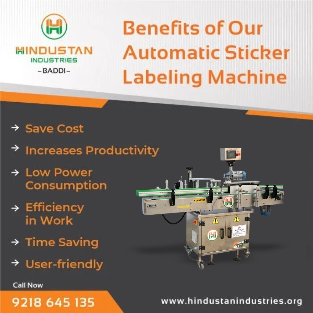 Automatic Label Pasting Machine