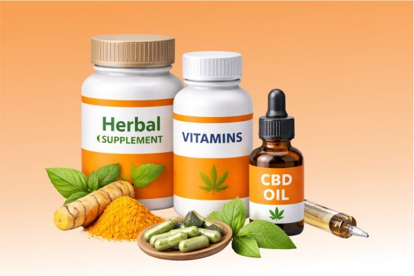 Nutraceutical and herbal product bottles