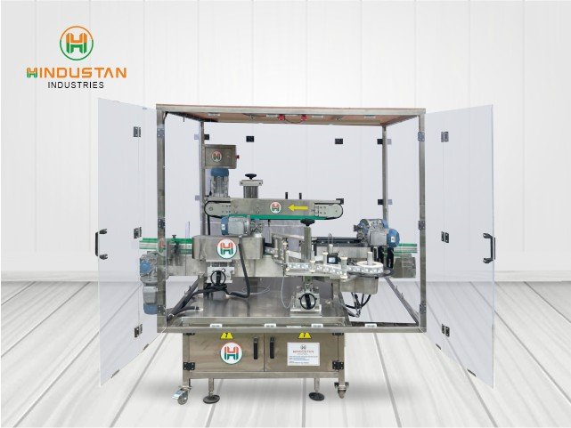 Round and Single Side Labeling Machine with Safety Cabinet​