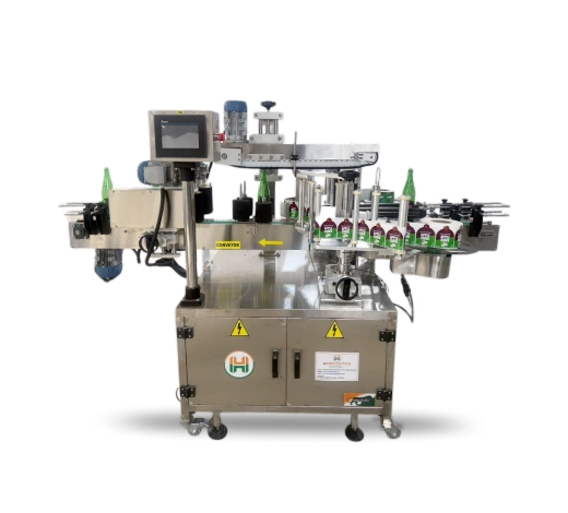 Front Back Sticker Labeling machine for Liquor
