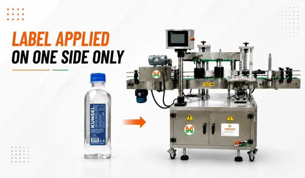 single side vs double side labeling machine