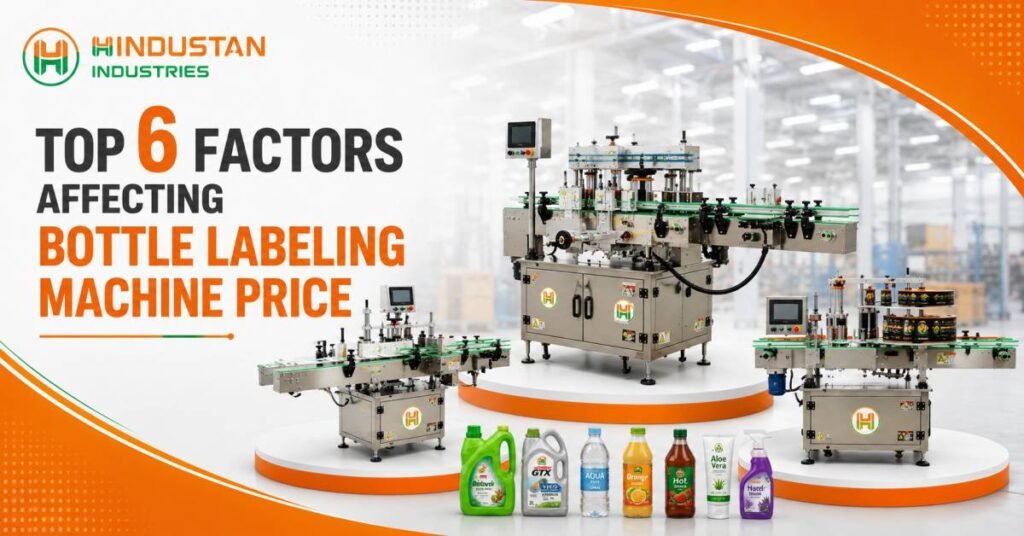 Top 6 Factors Affecting Bottle Labeling Machine Price