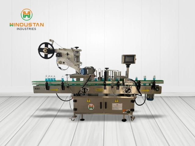 Top and Round Labeling Machine