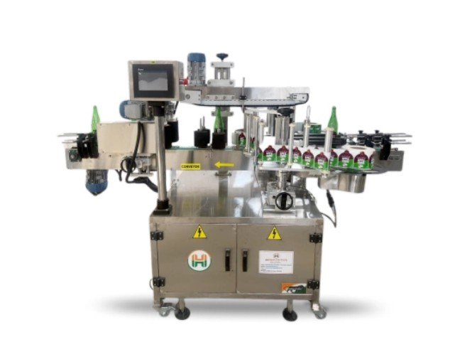 liquor bottle sticker labeling machine